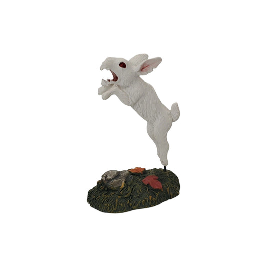 2017 Creepy Creatures Rabid Rabbit (Halloween Village Accessories)