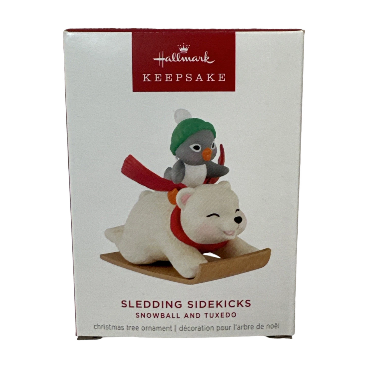 2025 Sledding Sidekicks (Snowball and Tuxedo) QXR8362