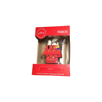 2020 Peanuts Snoopy on Dog House Christmas Ornament