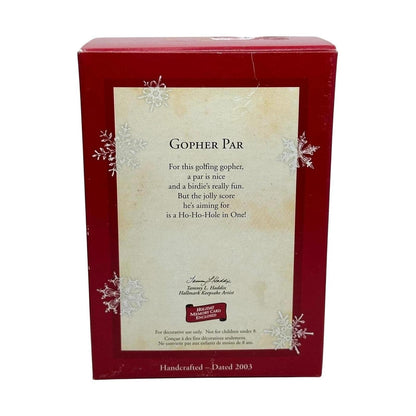 2003 Gopher Par (Golf)