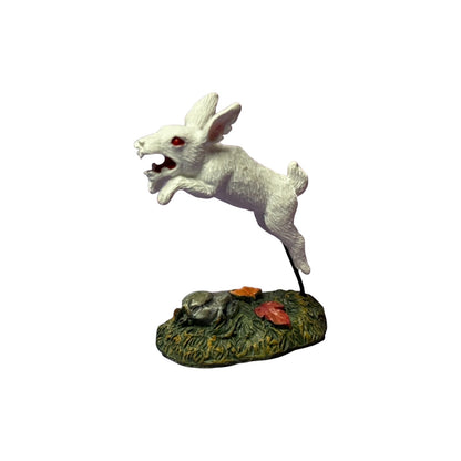2017 Creepy Creatures Rabid Rabbit (Halloween Village Accessories)