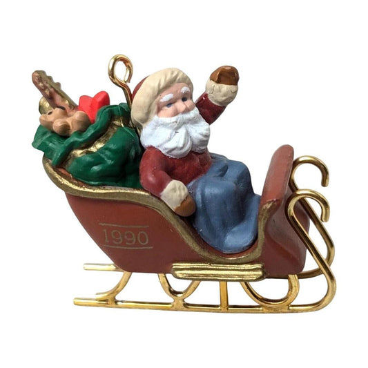 1990 Santa's Journey (Sleigh)