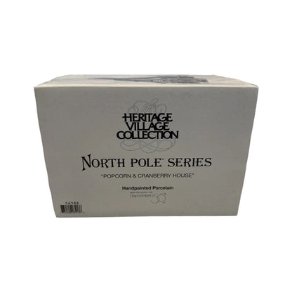 1996 Popcorn & Cranberry House (North Pole Series)