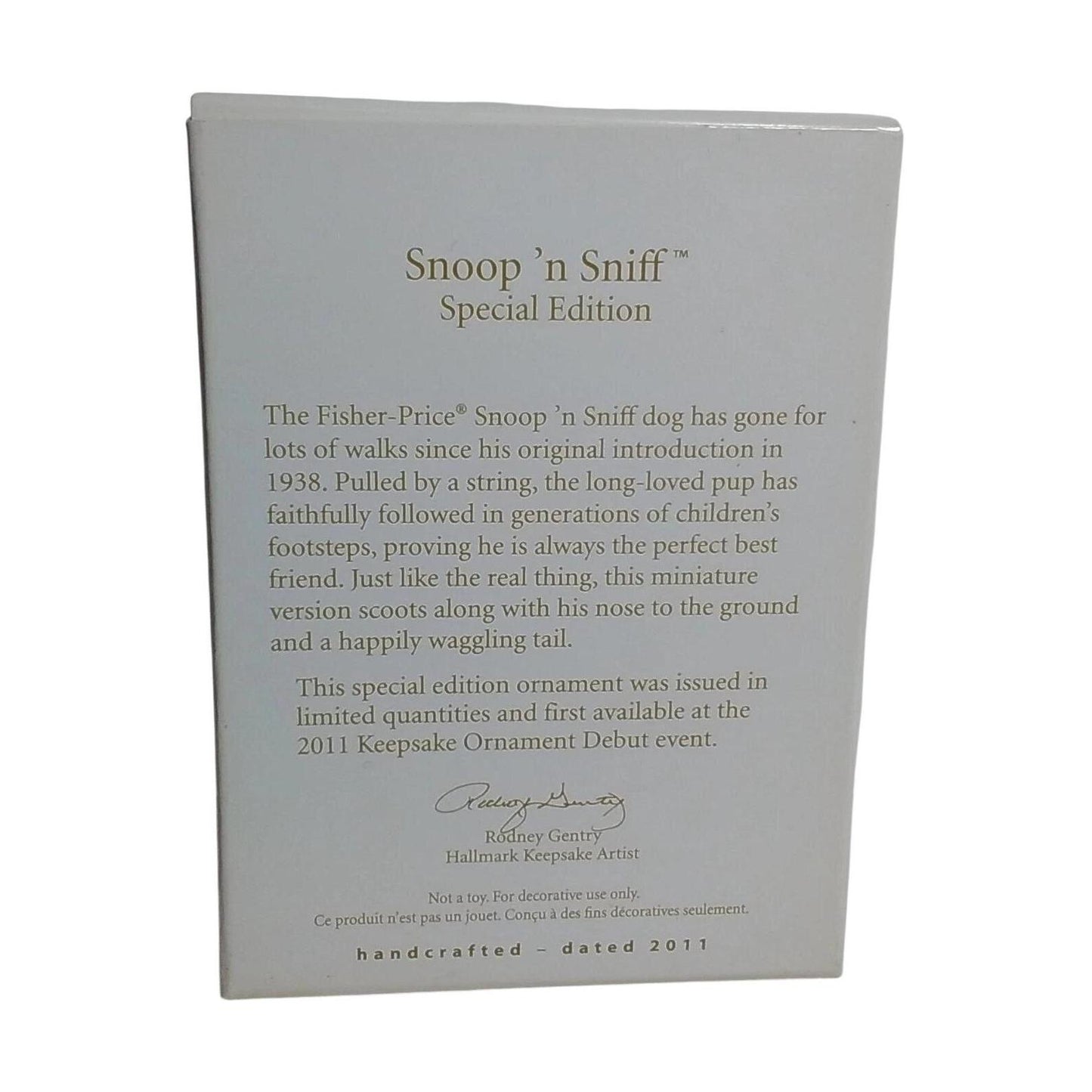 2011 Snoop 'n Sniff (Fisher Price)