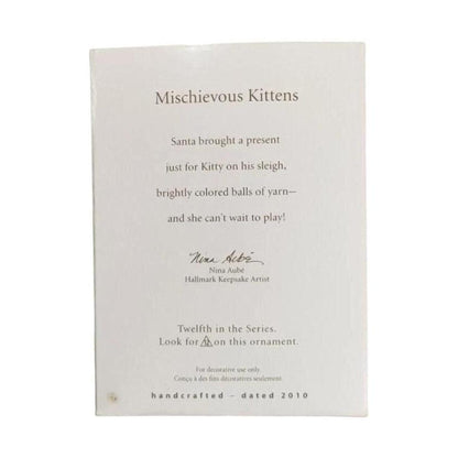 2010 Mischievous Kittens (Mischievous Kittens)