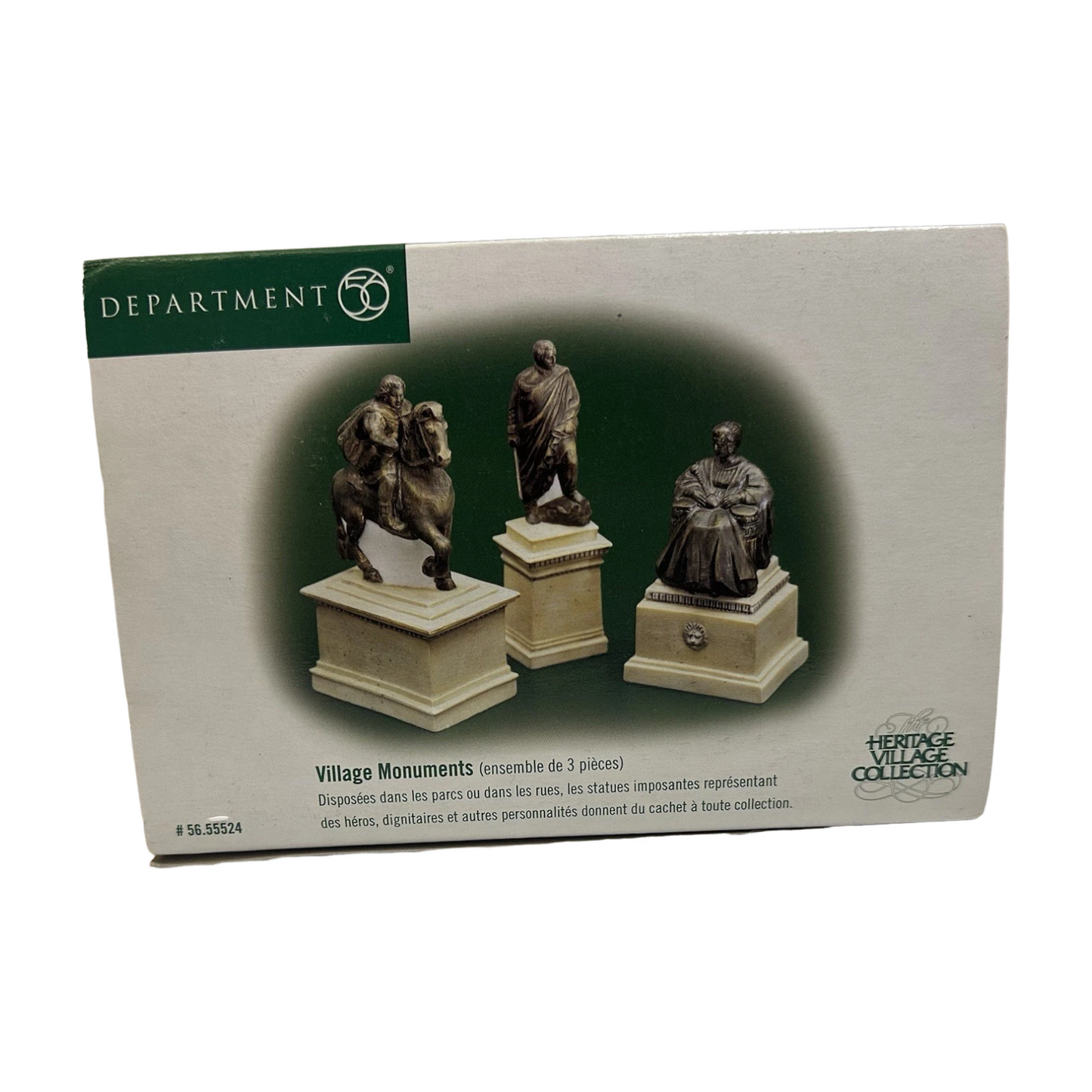 Vintage Village Monuments (Set of 2) (Department 56) 55524