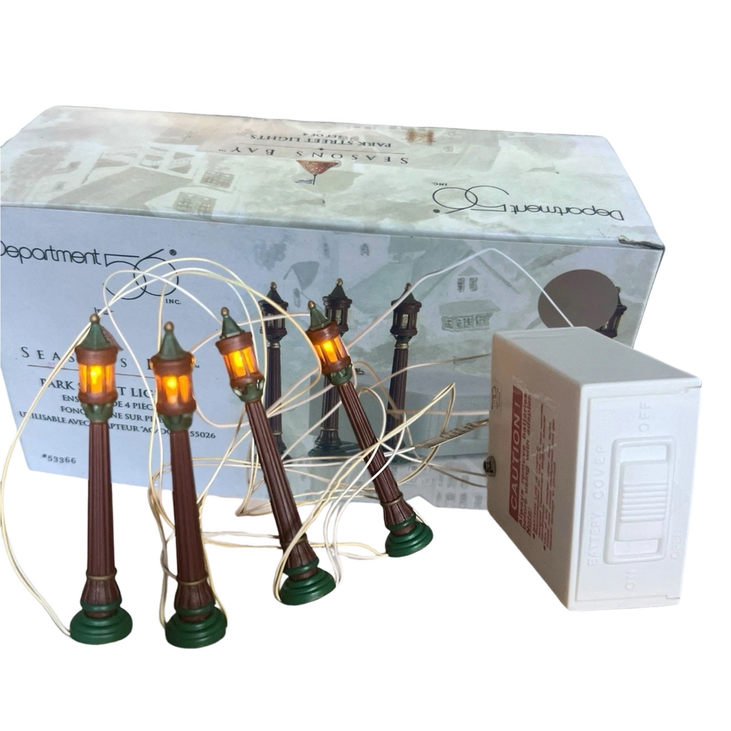1998 Park Street Lights (Set of 4) (Department 56) 53366
