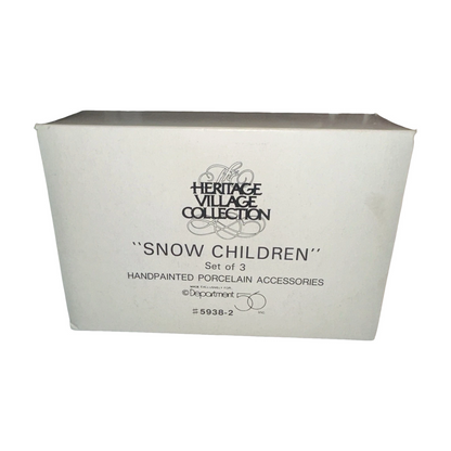 Vintage Snow Children (Department 56) 1474882