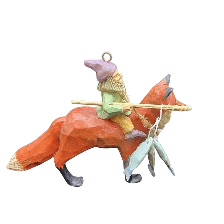 1993 Riding in the Woods (Folk Art Americana)