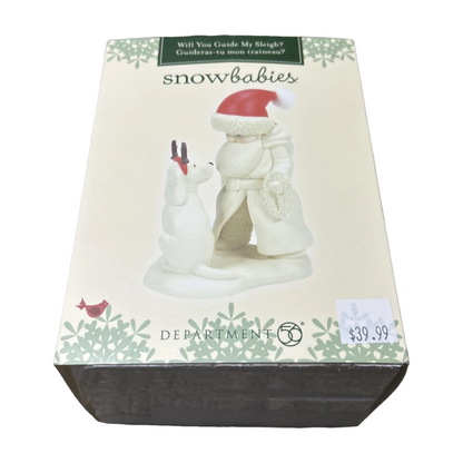 2024 Will You Guide Me Sleigh - Snowbabies (Department 56) 6014121
