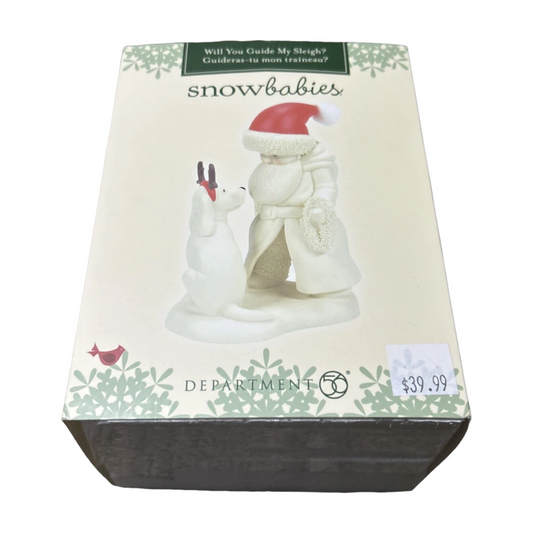 2024 Will You Guide Me Sleigh - Snowbabies (Department 56) 6014121