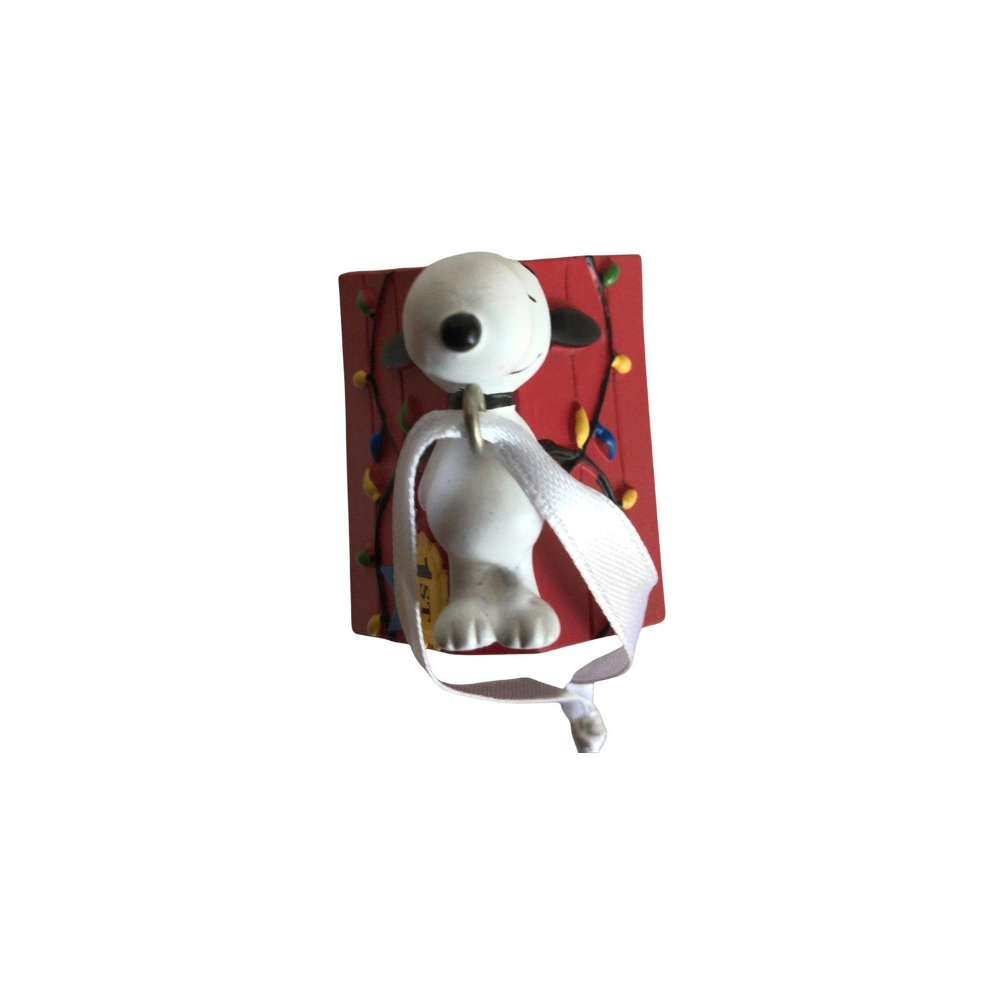 2020 Peanuts Snoopy on Dog House Christmas Ornament