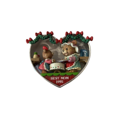 1995 Mother -Teddy Bear Family (Heart)