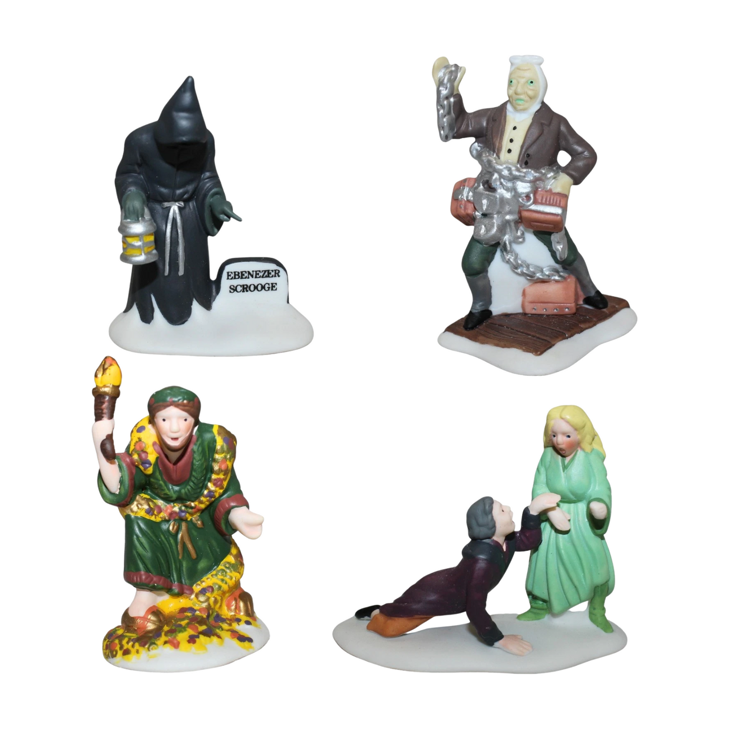 Vintage Christmas Carol Spirits (Set of 4) (Department 56) 1347382