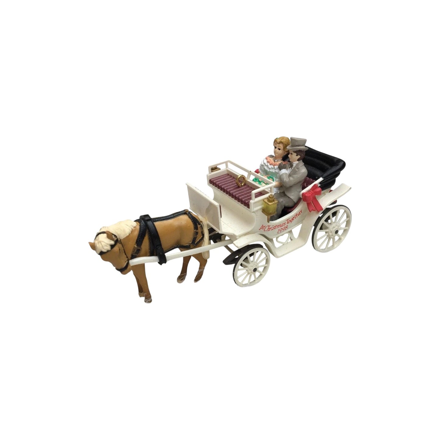 1998 Horse & Buggy Bridal Couple (First Christmas Together)
