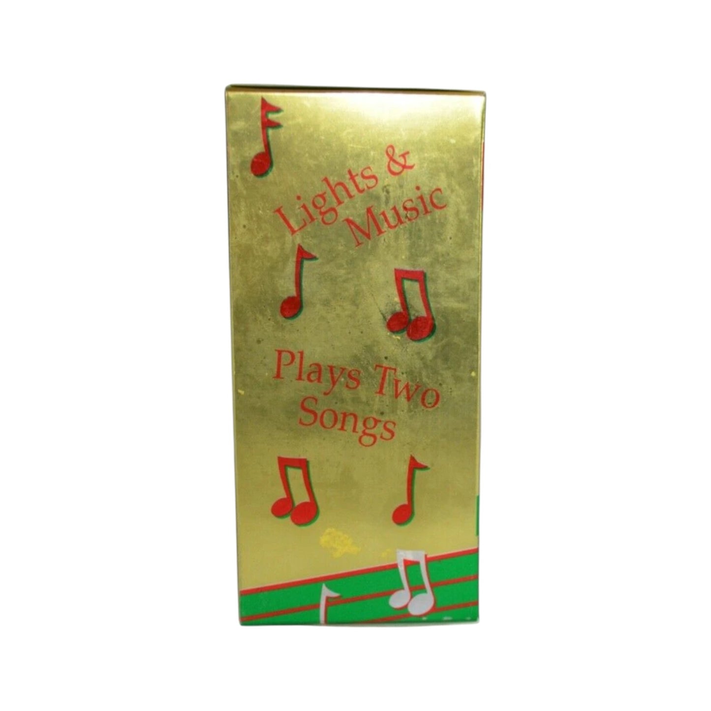 1997 Elvis Lights and Music Play Two Songs 3rd in a Collectible Series "Here Comes Santa Claus" & "Winter Wonderland" (Elvis Presley)