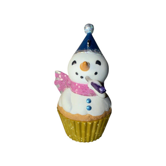 2016 New Year's Snowman (Keepsake Cupcake)