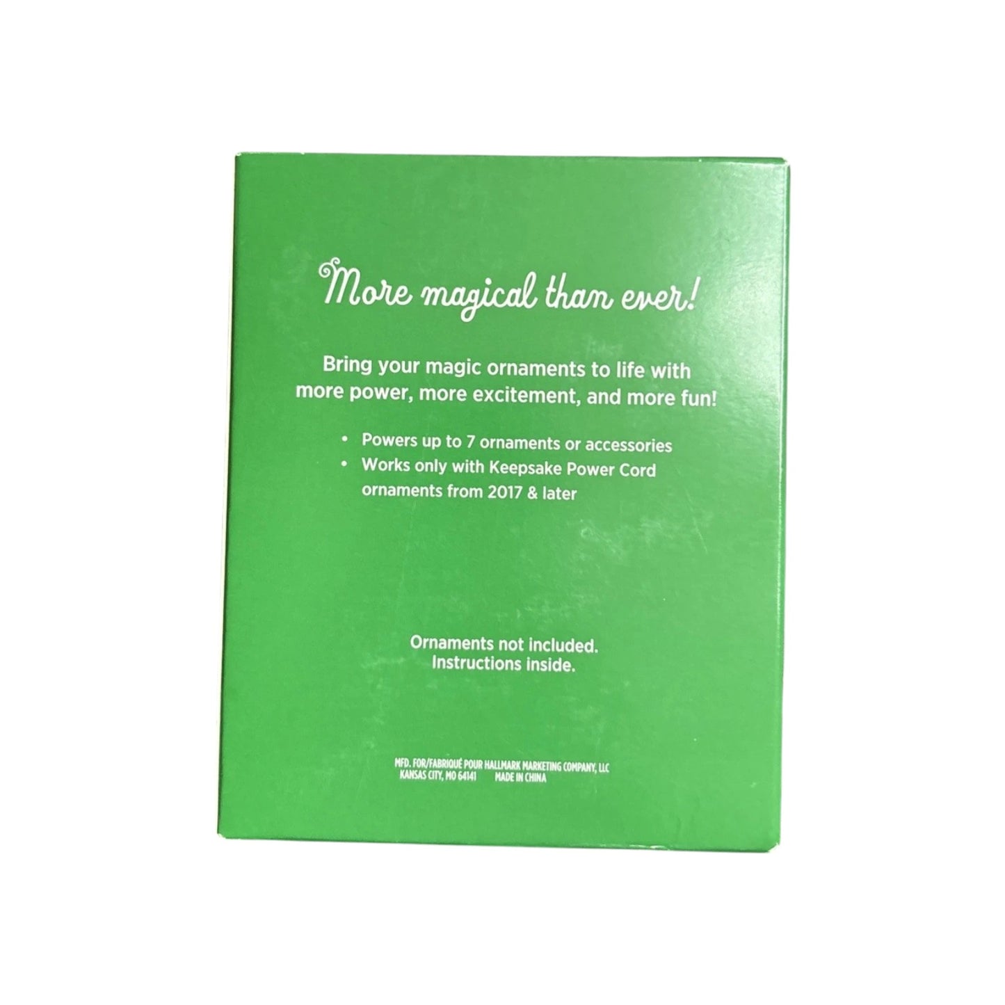 2010 Keepsake Power Cord (Hallmark)