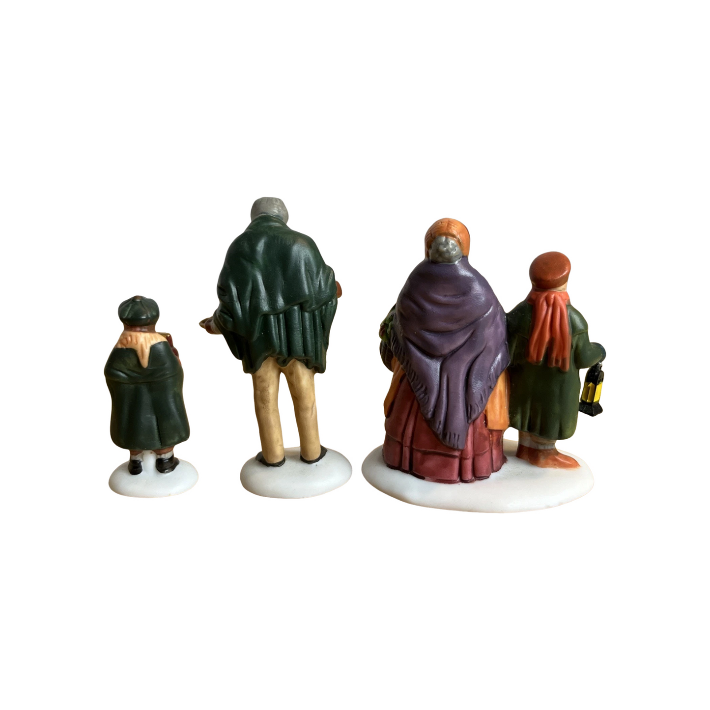 1989 Carolers on the Doorstep – Heritage Village / Dickens’ Village Accessory (Department 56 #5570-0)