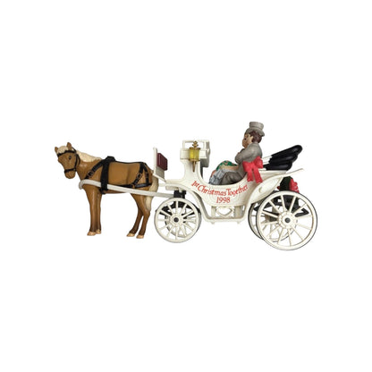 1998 Horse & Buggy Bridal Couple (First Christmas Together)