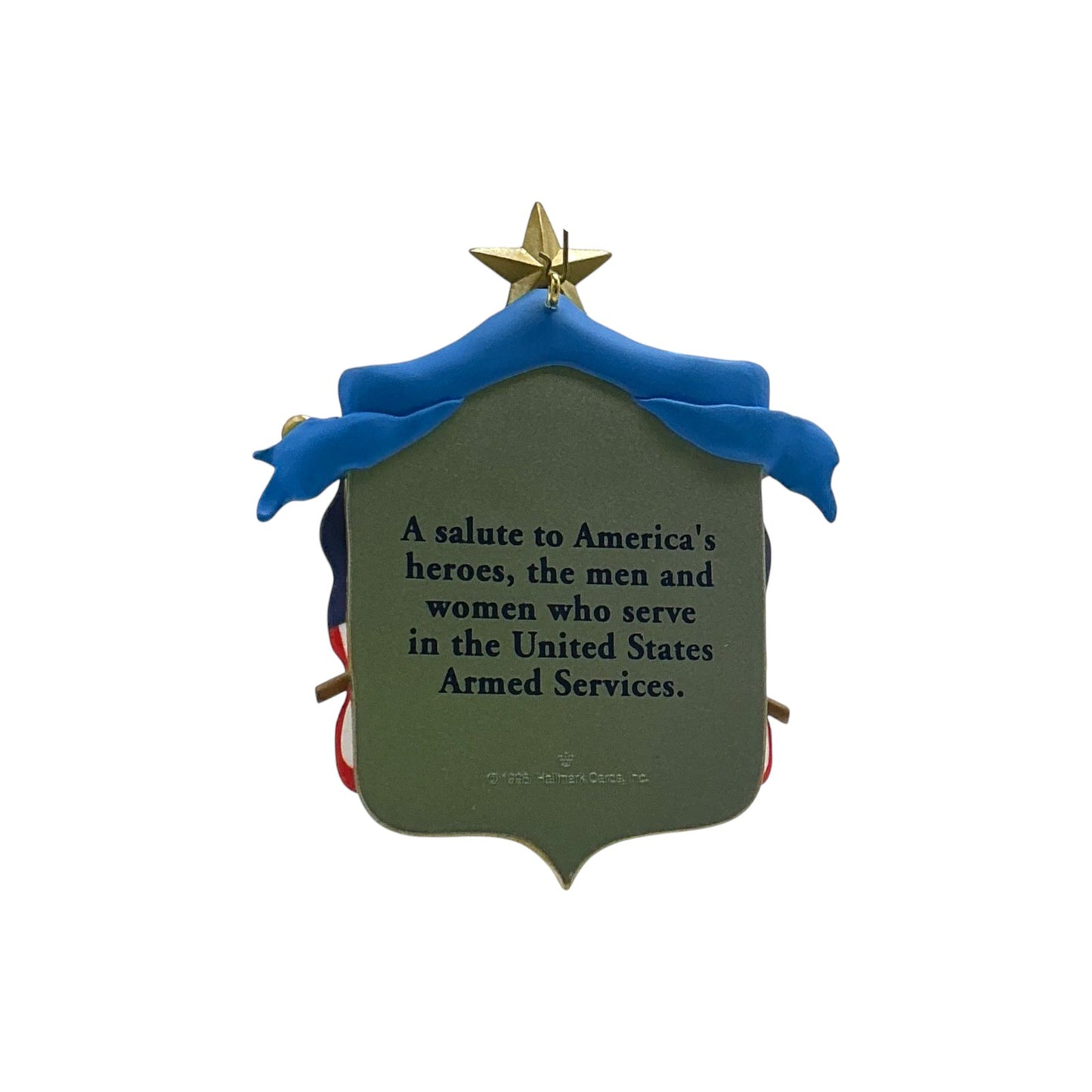 1998 National Salute Hallmark Ornament (Patriotic) QX6293 Image4
