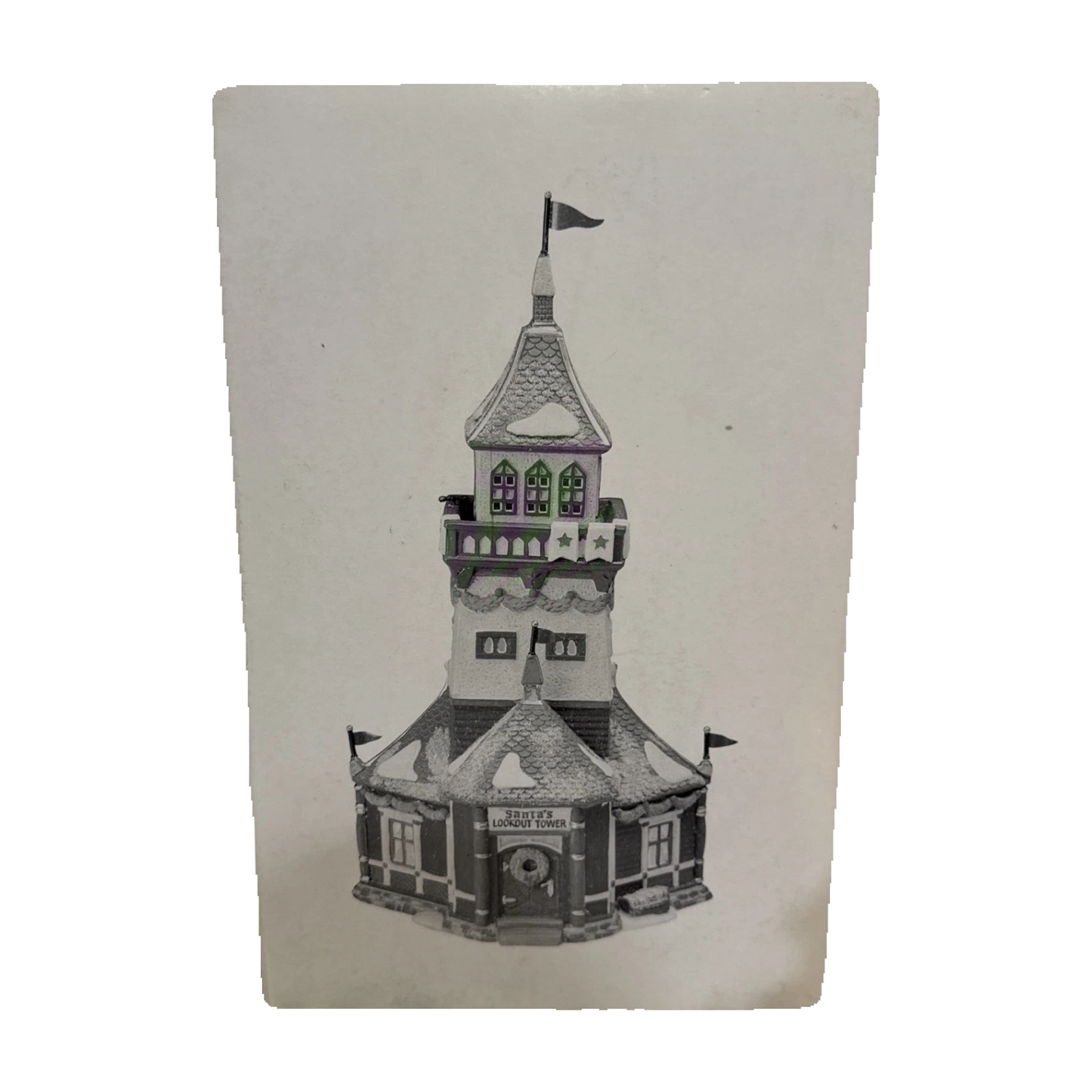 Vintage Santa's Lookout Tower - North Pole Series (Department 56) 1362082