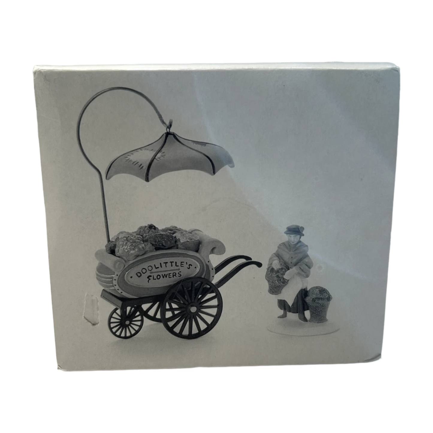 Vintage Chelsea Market Flower Monger & Cart (Department 56) 1430107