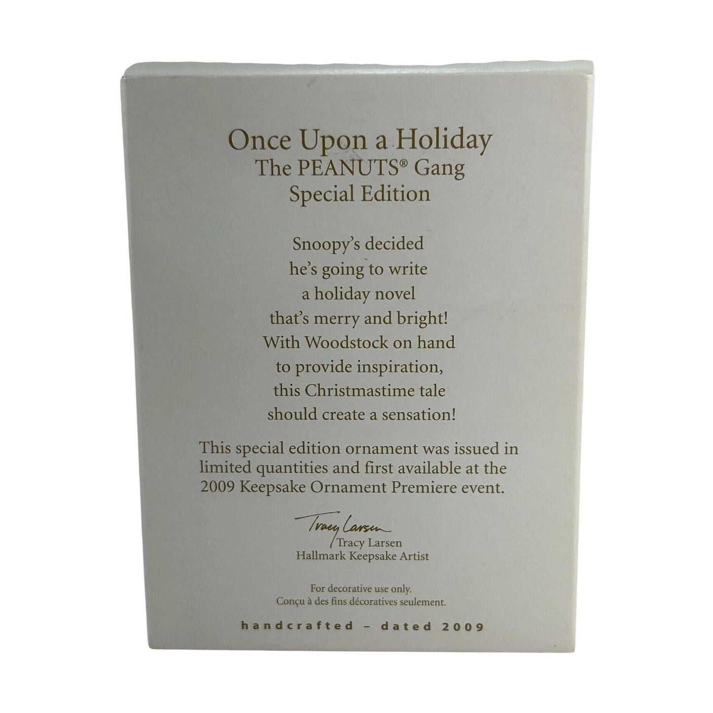 2009 Once Upon a Holiday (Peanuts)