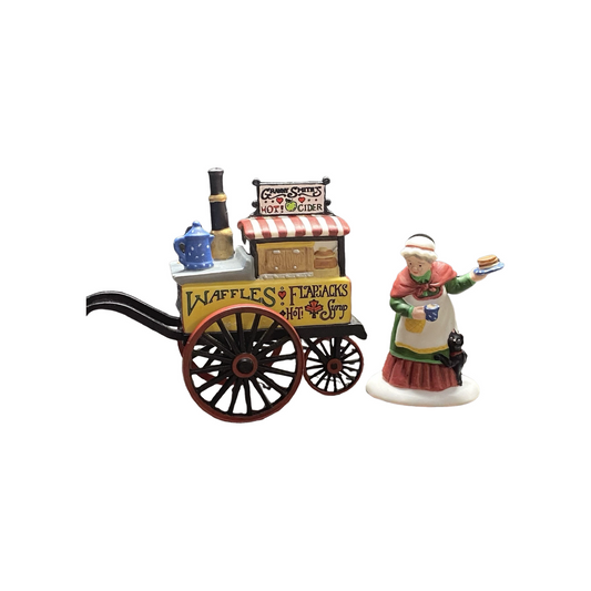 1998 Christmas Bazaar… Flap Jacks & Hot Cider – Department 56 #56596