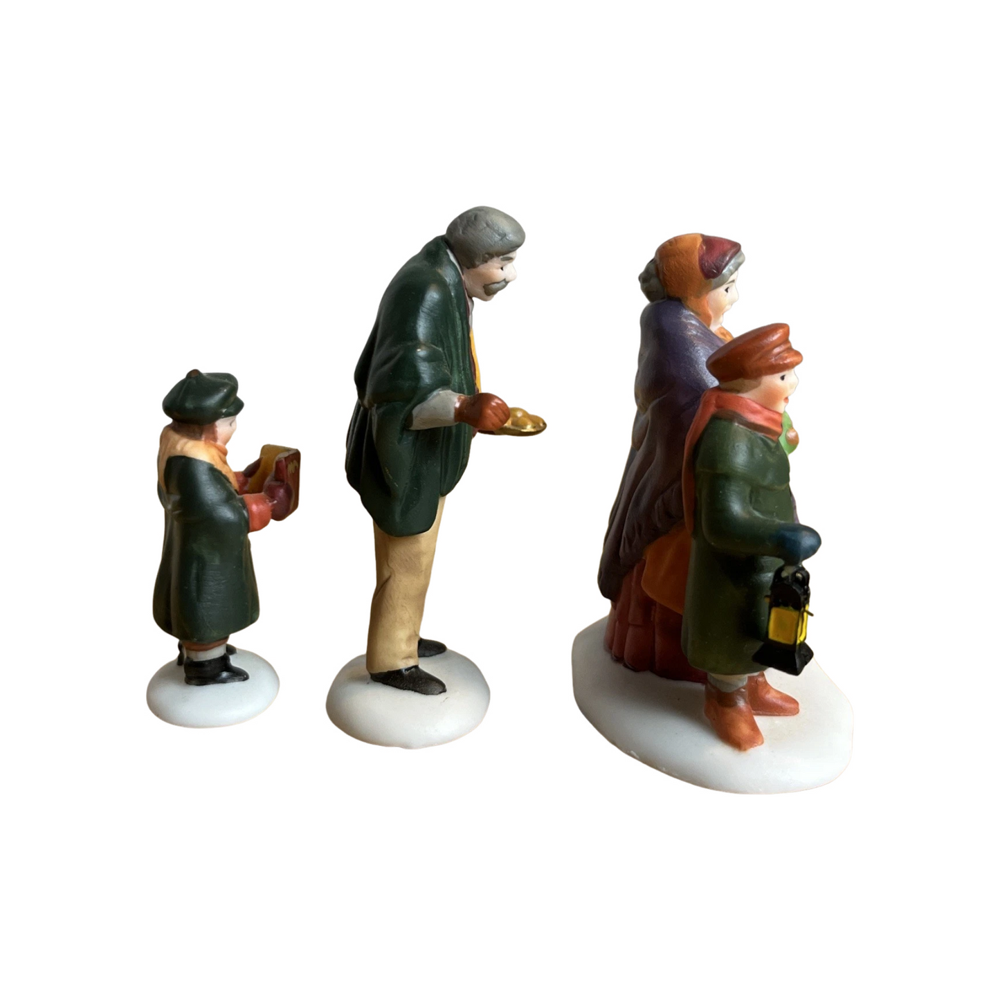 1989 Carolers on the Doorstep – Heritage Village / Dickens’ Village Accessory (Department 56 #5570-0)