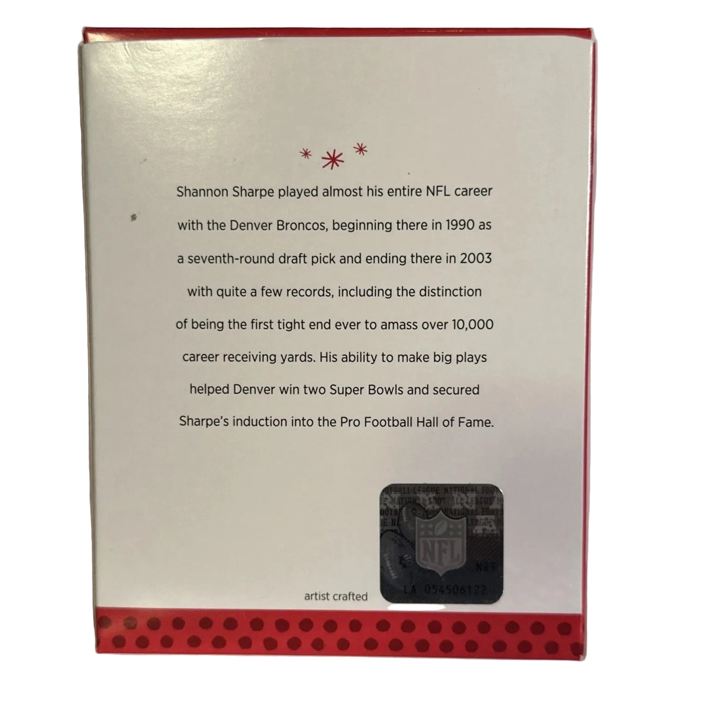 2013 Shannon Sharpe (Football Legends)