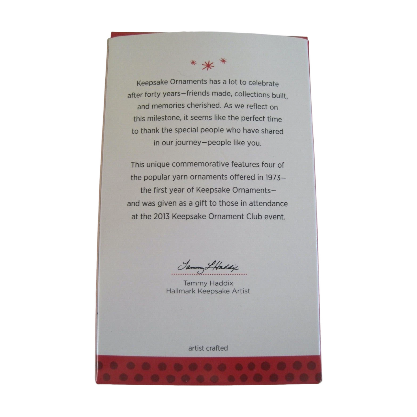 2013 Forty Years of Memories (Santa Claus)