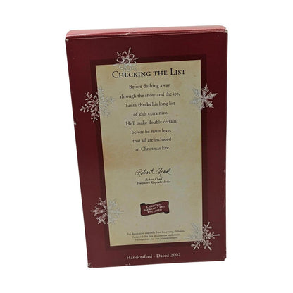 2002 Checking the List (Santa Claus)