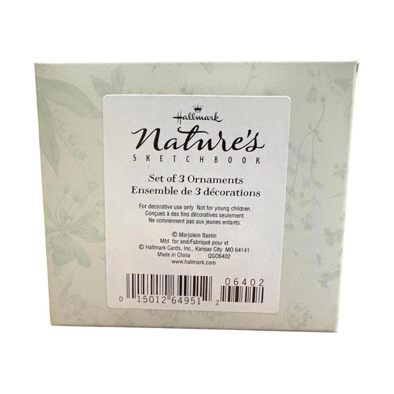 2001 Set of 3 Bunny (Nature's Sketchbook)