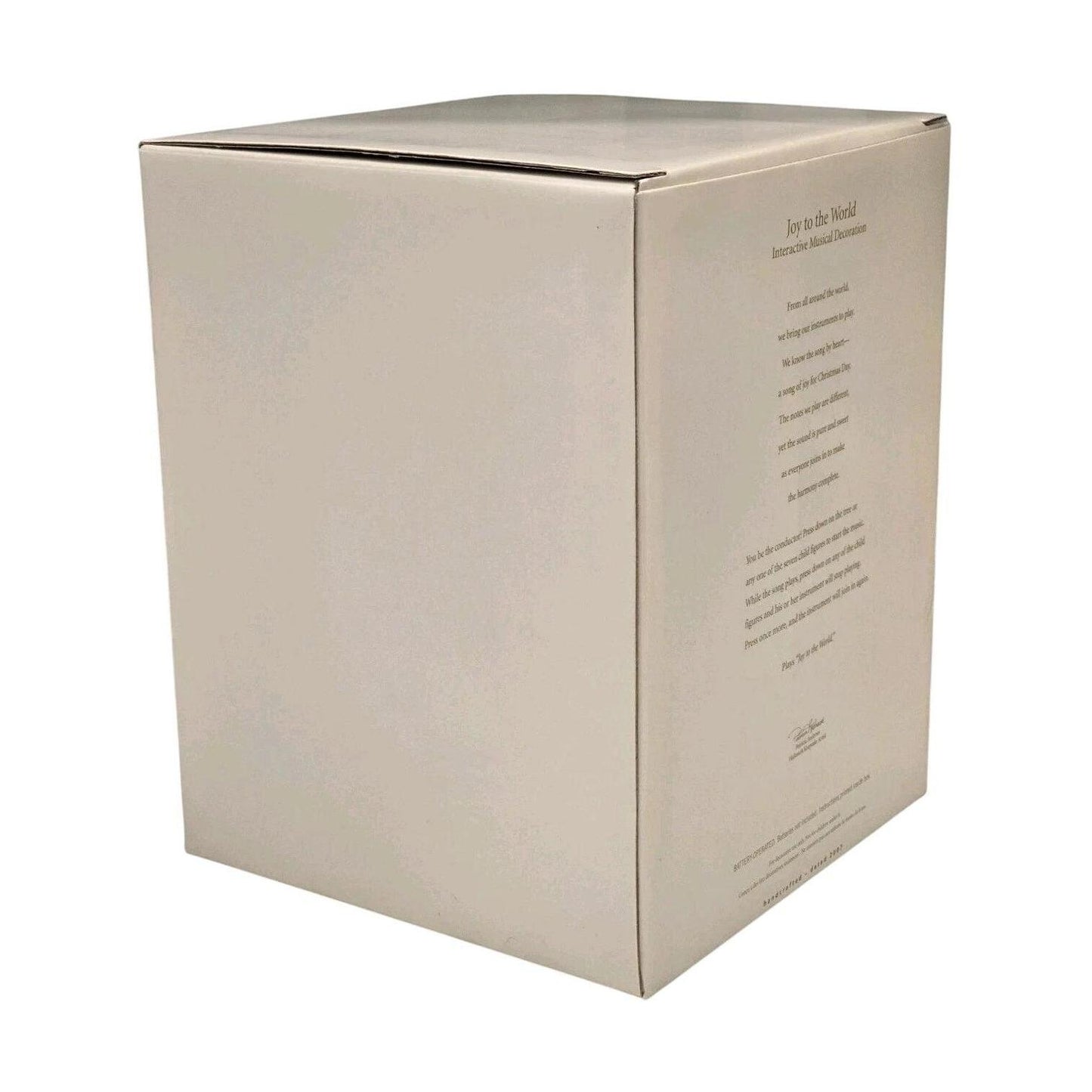 2007 Interactive Musical Decoration (Joy to the World)