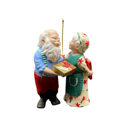 1992 Gift Exchange (Mr. and Mrs. Claus)