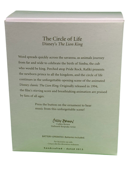 2012 The Circle of Life (Lion King)