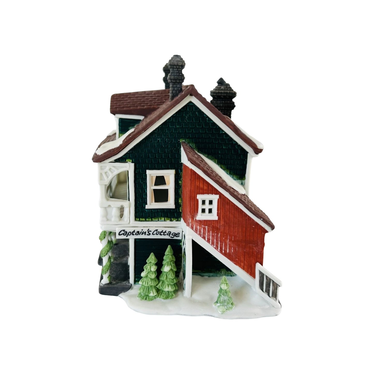 1990 Captain’s Cottage – New England Village Series (Department 56 #56.59471)