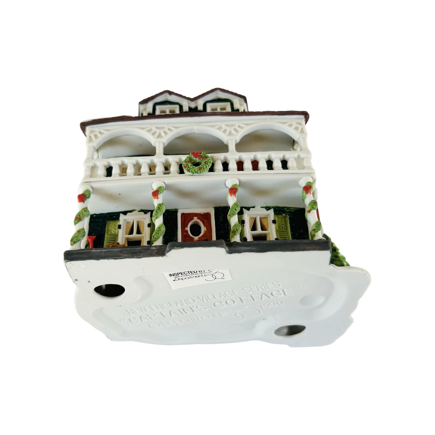 1990 Captain’s Cottage – New England Village Series (Department 56 #56.59471)