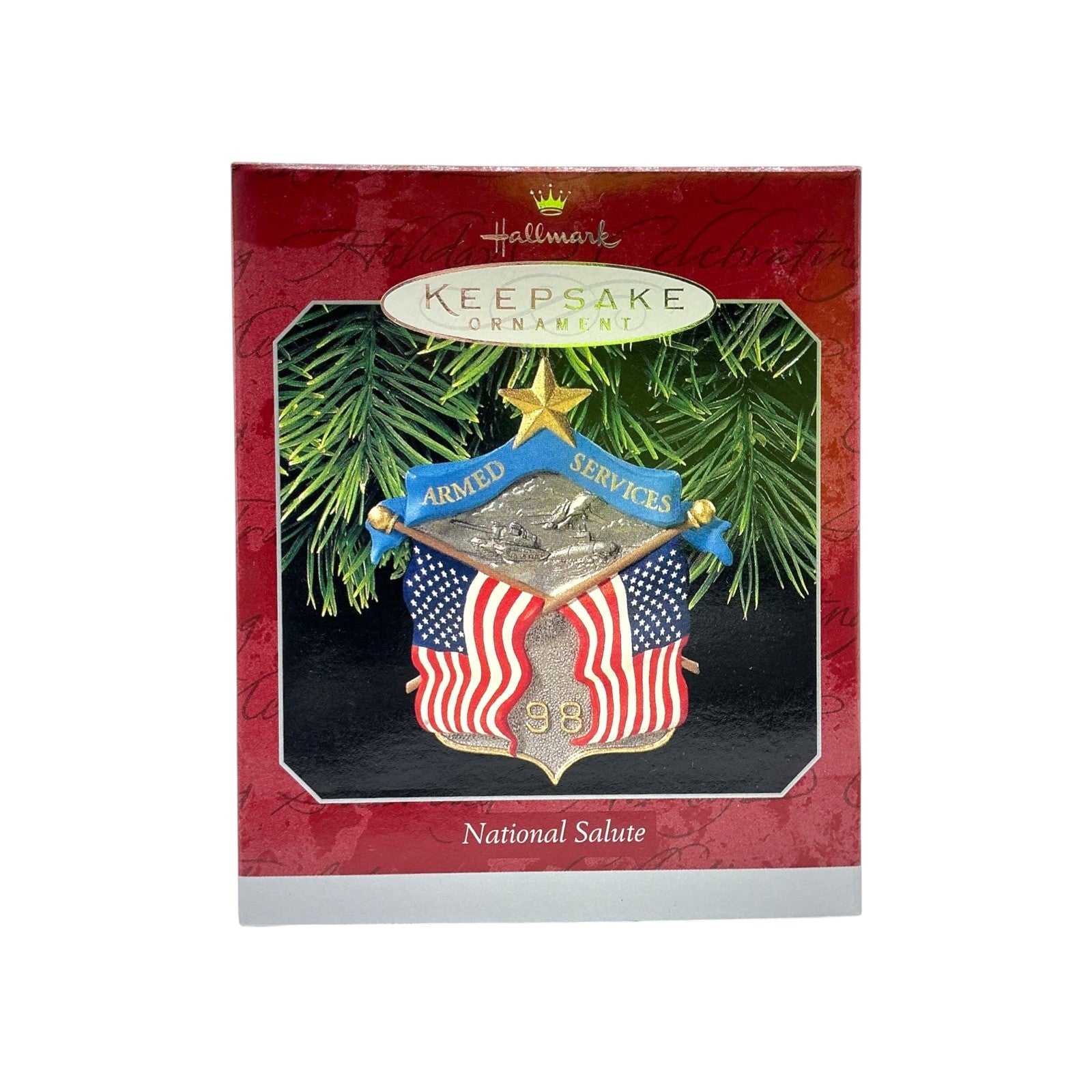 1998 National Salute Hallmark Ornament (Patriotic) QX6293 Image2