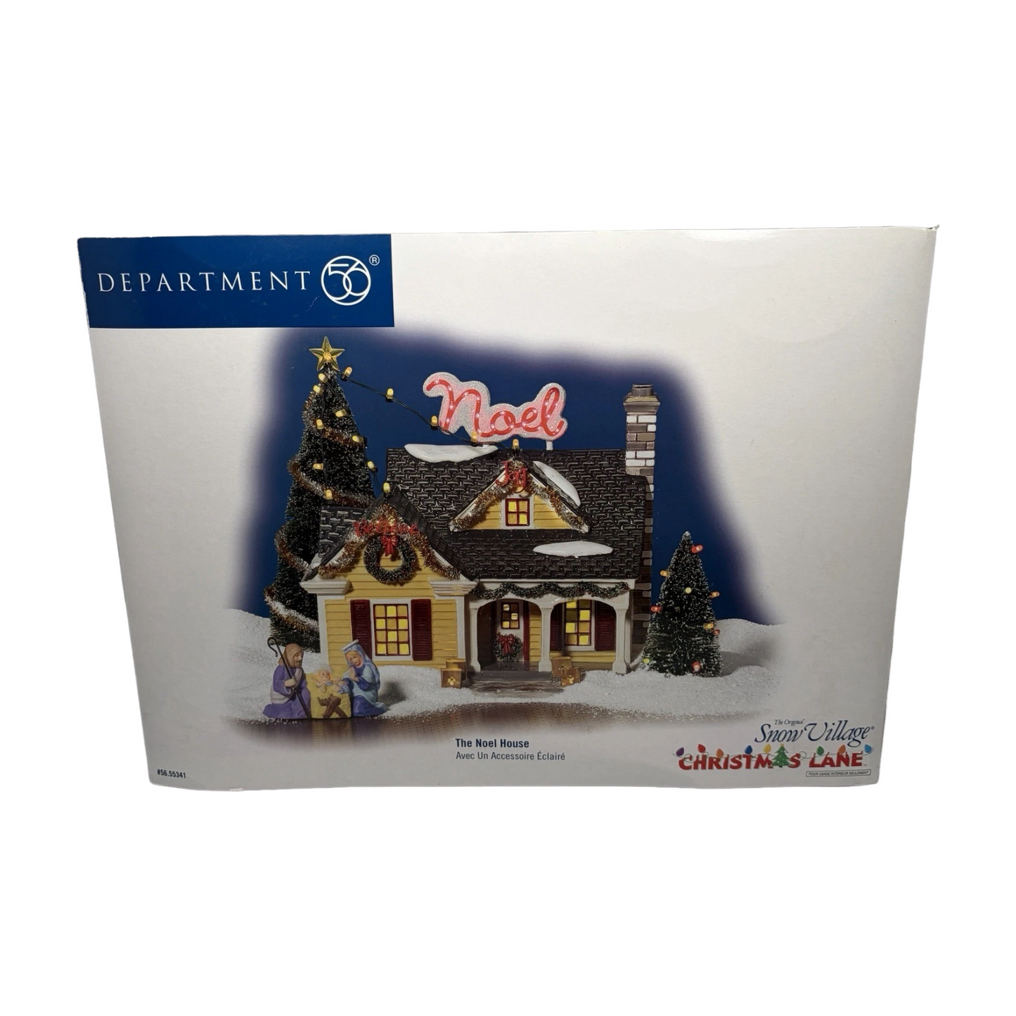 Vintage The Noel House - The Snow Village Christmas Lane (Department 56) 55341