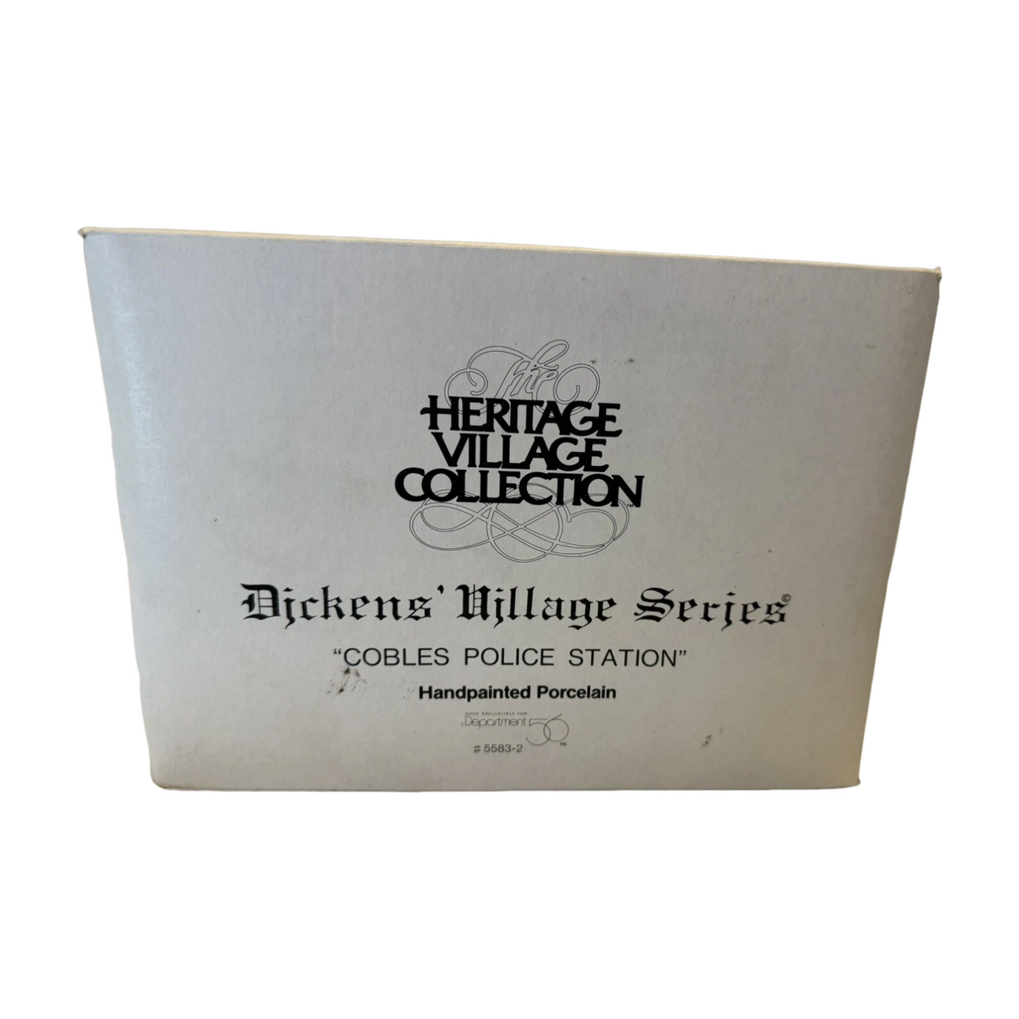 Vintage Cobles Police Station - Dickens' Village Series (Department 56) 1345221