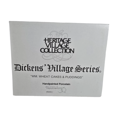 Vintage WM. Wheat Cakes & Puddings (Department 56) 1427460