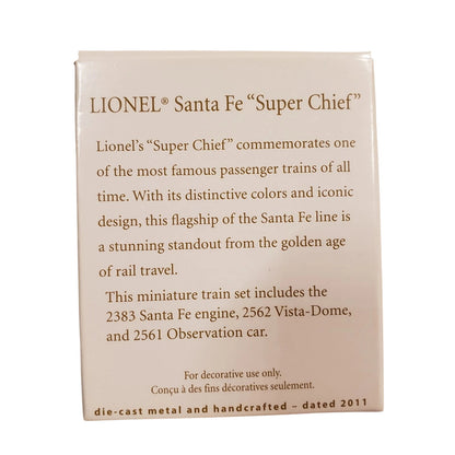 2011 Lionel Santa Fe Super Chief (Lionel)