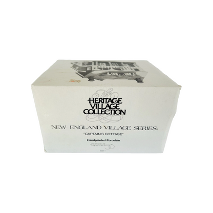 1990 Captain’s Cottage – New England Village Series (Department 56 #56.59471)