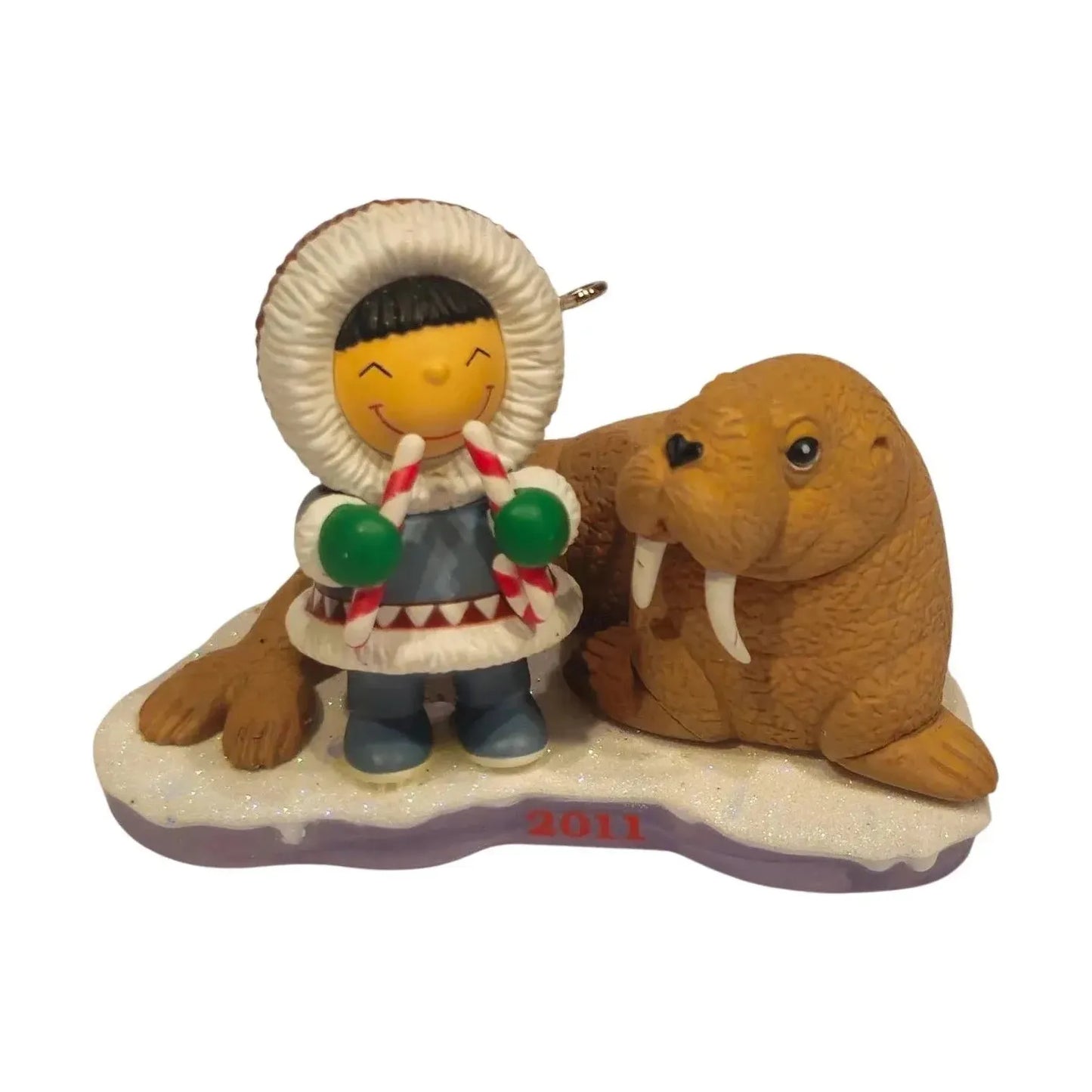 2011 Candy Cane Walrus Tusks (Frosty Friends)
