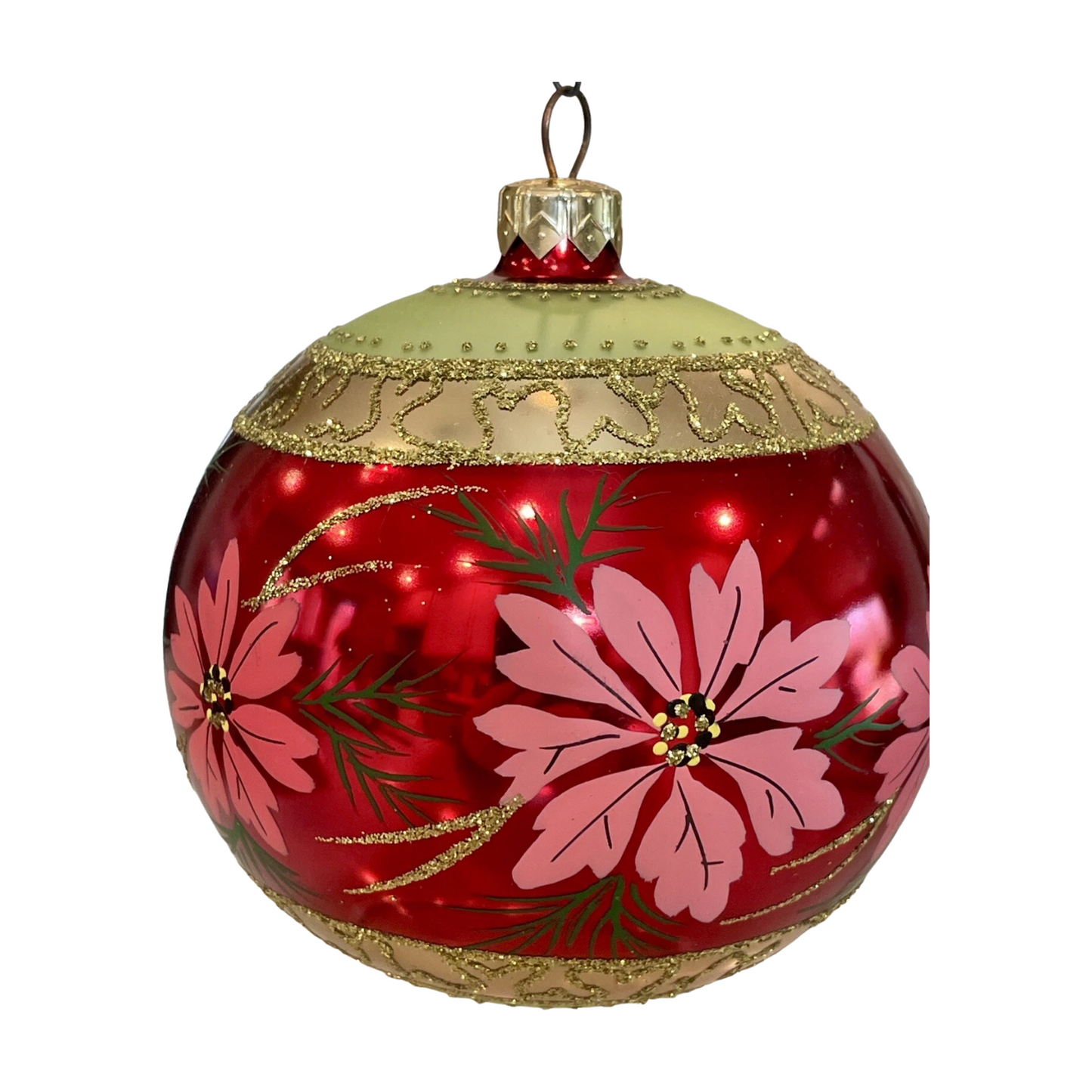 1998 Pink Poinsettias (Holiday Traditions)