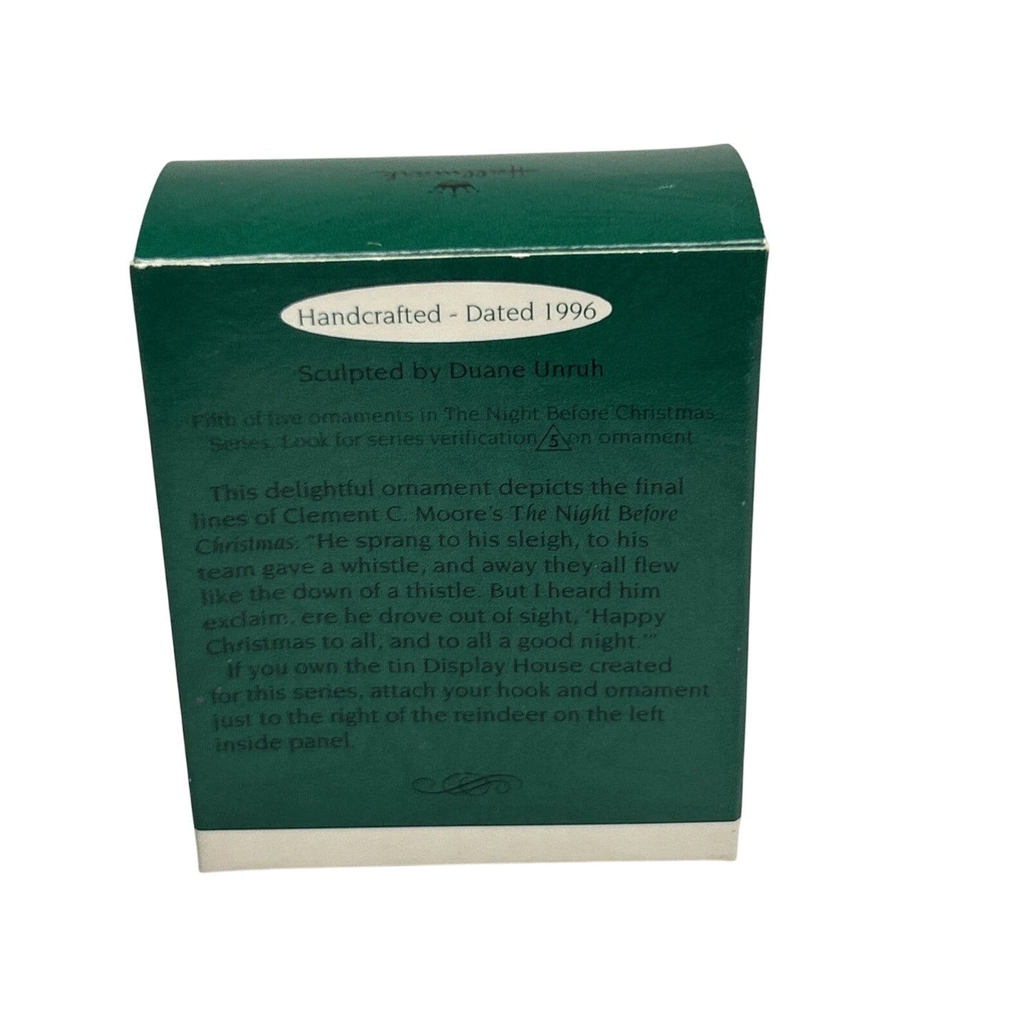 1996 Santa in Sleigh (The Night Before Christmas)