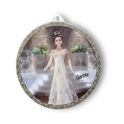 1997 Barbie as Eliza Doolittle Porcelain Hanging Ornament (Barbie)