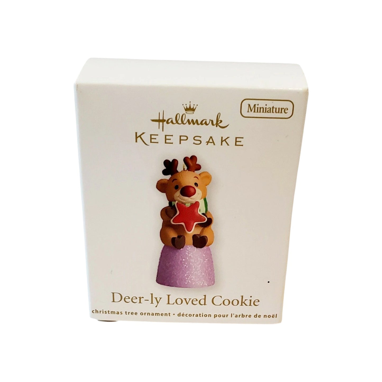 2012 Deer-ly Loved Cookie (Reindeer)